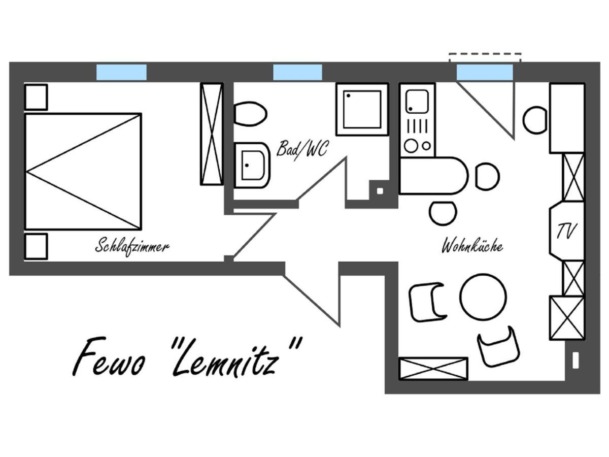 Feriengut Dietzsch Appartement Poritzsch Kamer foto